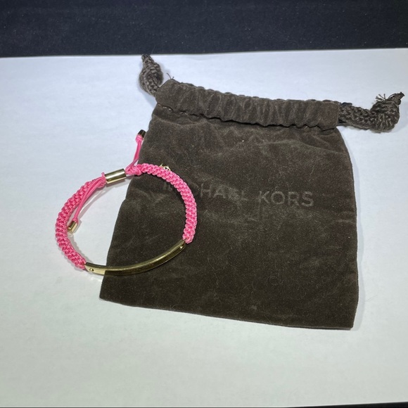Michael Kors Adjustable Pink Bracelet